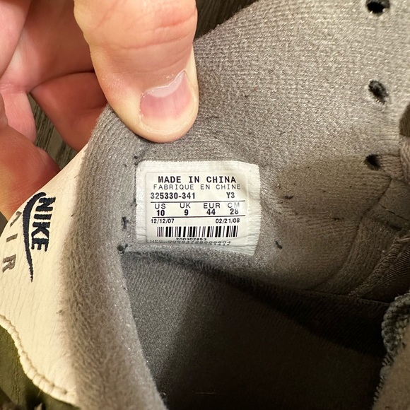 Used Jordan Fusion 5 Premier Grey Nurse - Picture 6 of 8